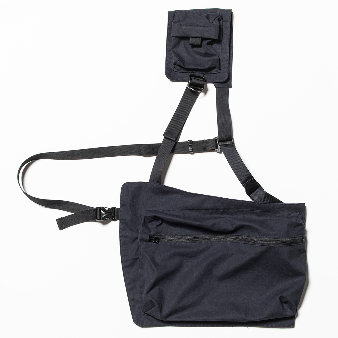 Split Luggage Vest Navy