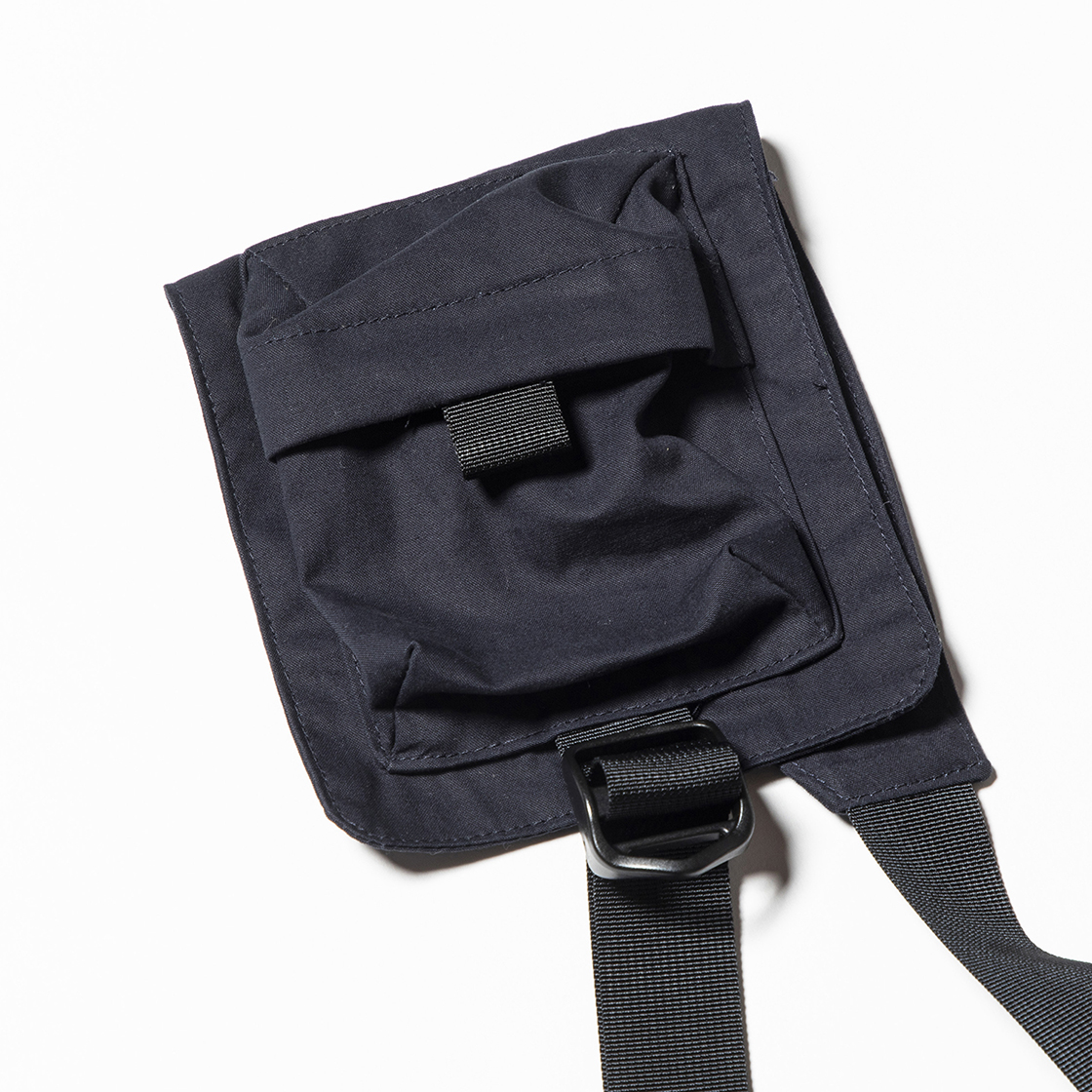Split Luggage Vest Navy