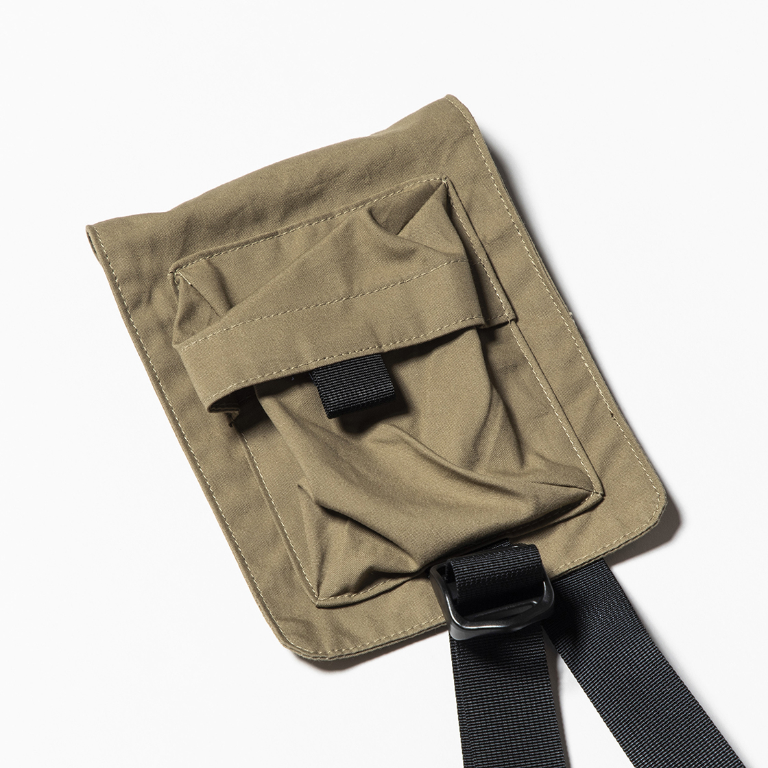 Split Luggage Vest Beige