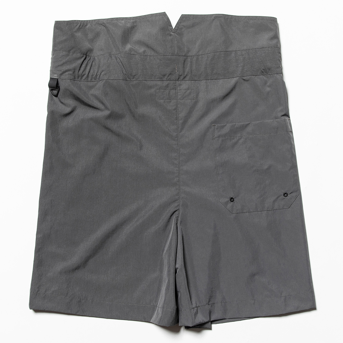 Nylon Wrap Board Shorts Charcoal