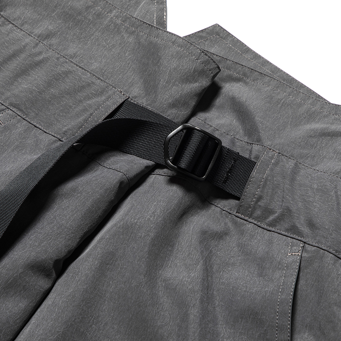 Nylon Wrap Board Shorts Charcoal