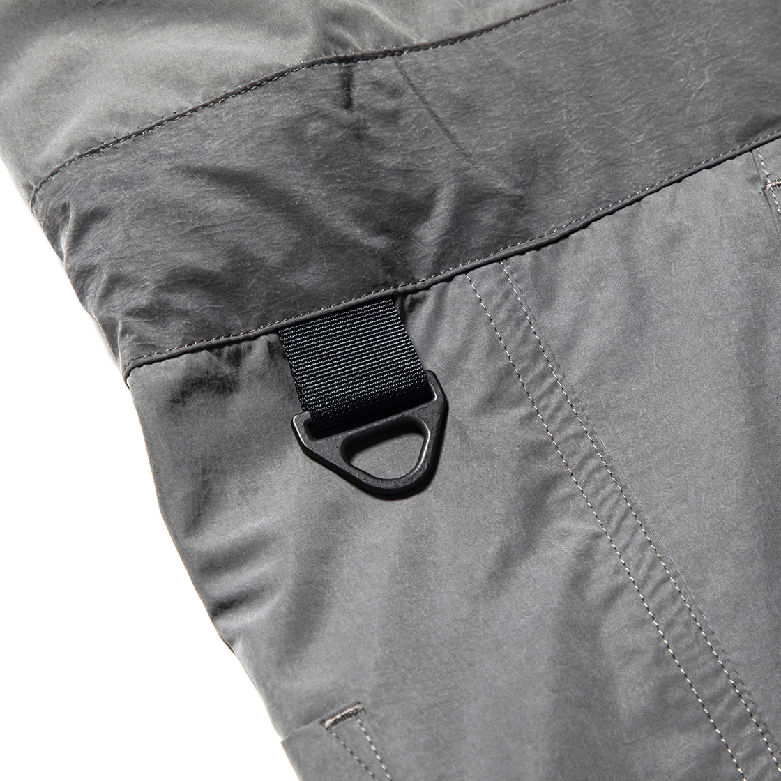 Nylon Wrap Board Shorts Charcoal