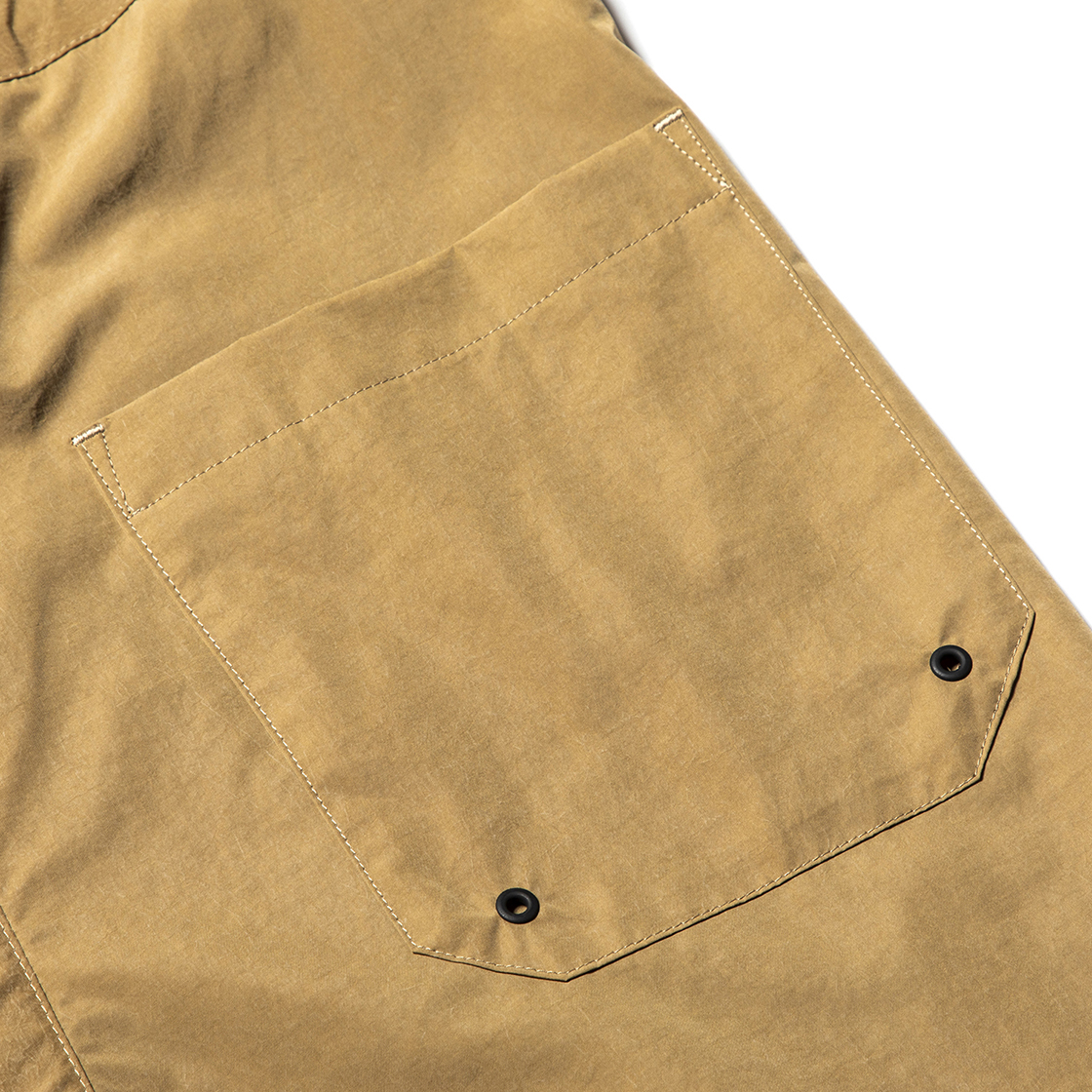 Nylon Wrap Board Shorts Coyote