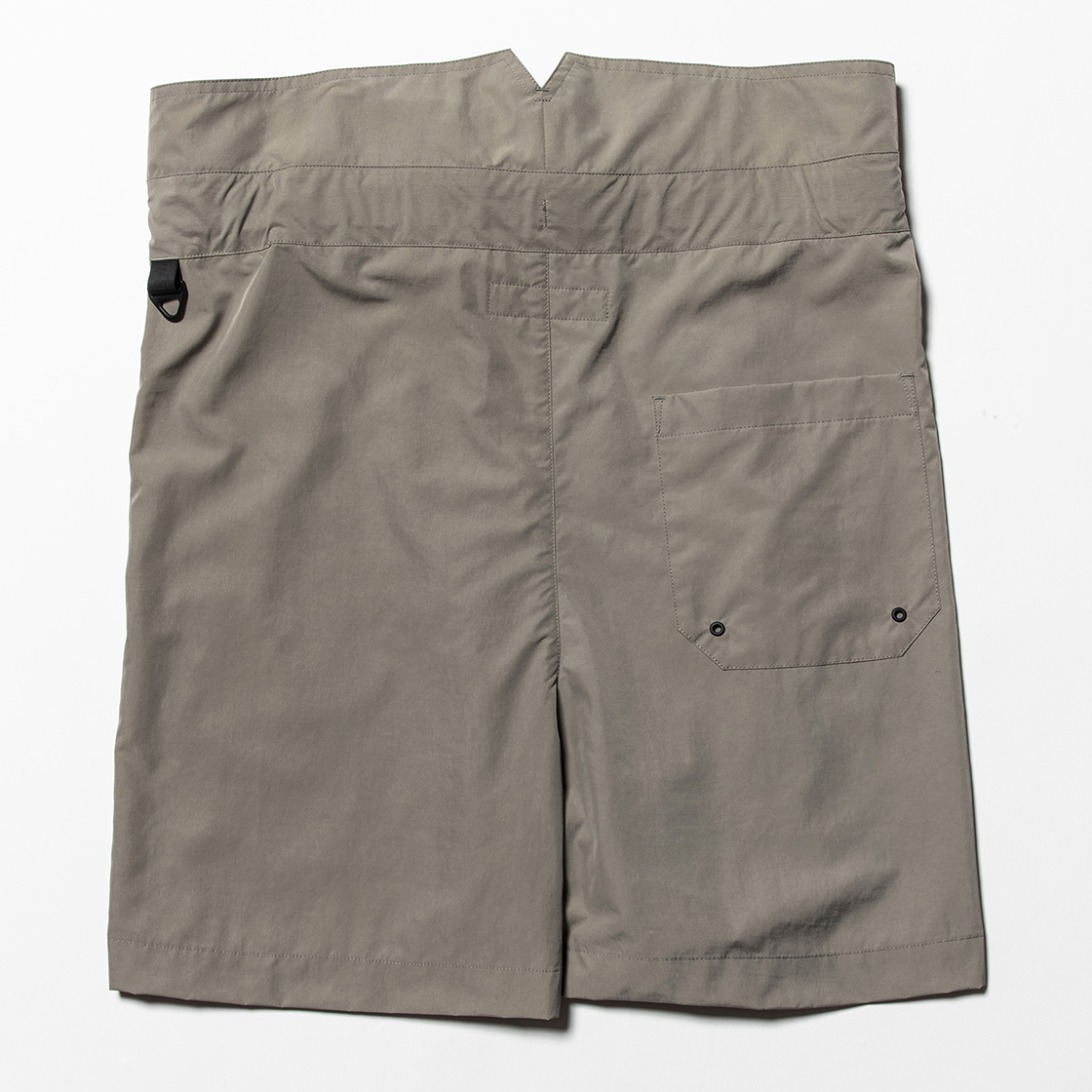 Nylon Wrap Board Shorts Grey