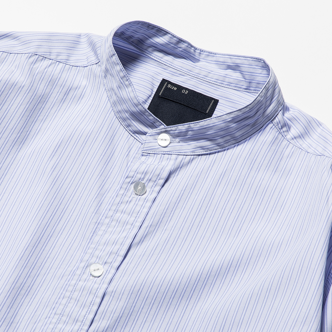 Imperial Poplin SH Sax Stripe