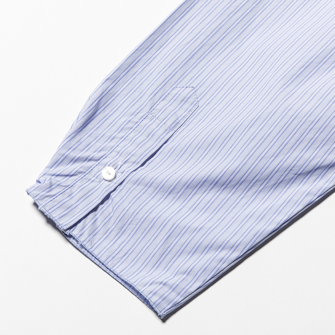 Imperial Poplin SH Sax Stripe