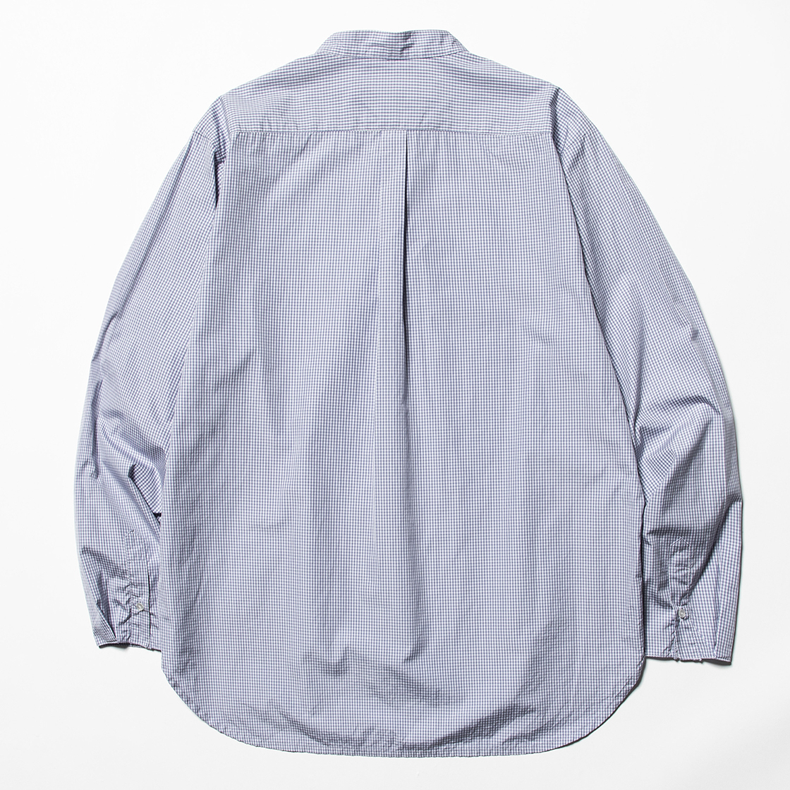 Imperial Poplin SH Navy Check