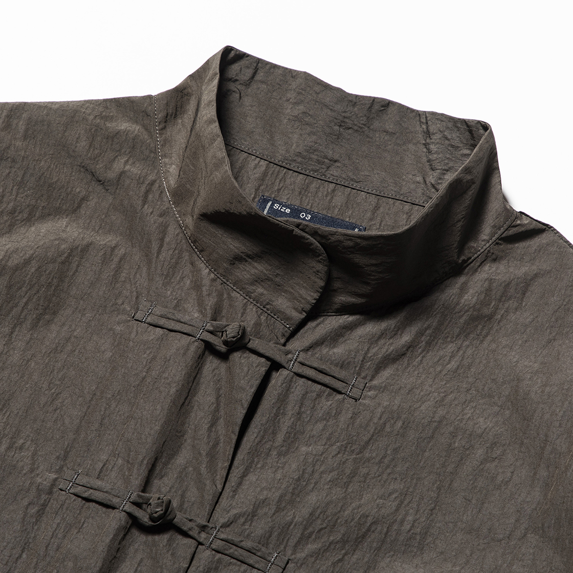 Nylon Mao-Collar SH Charcoal