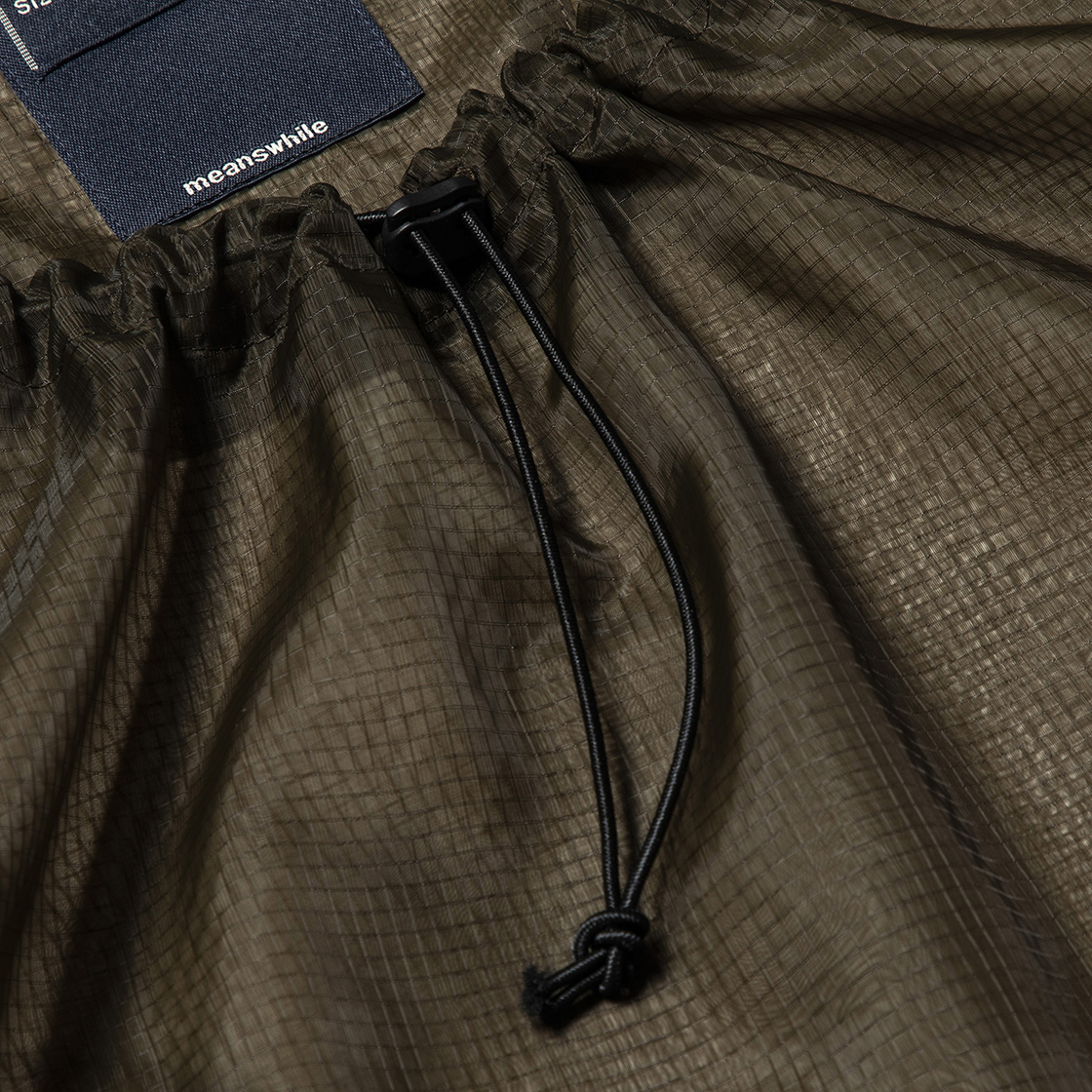 Rip Stop Mesh Pullover Khaki