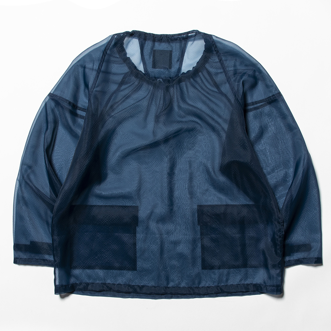 Rip Stop Mesh Pullover Navy