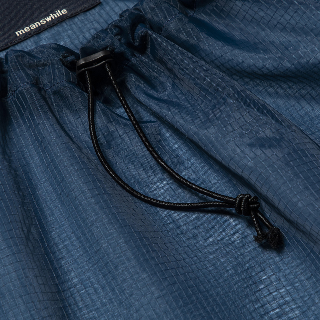 Rip Stop Mesh Pullover Navy