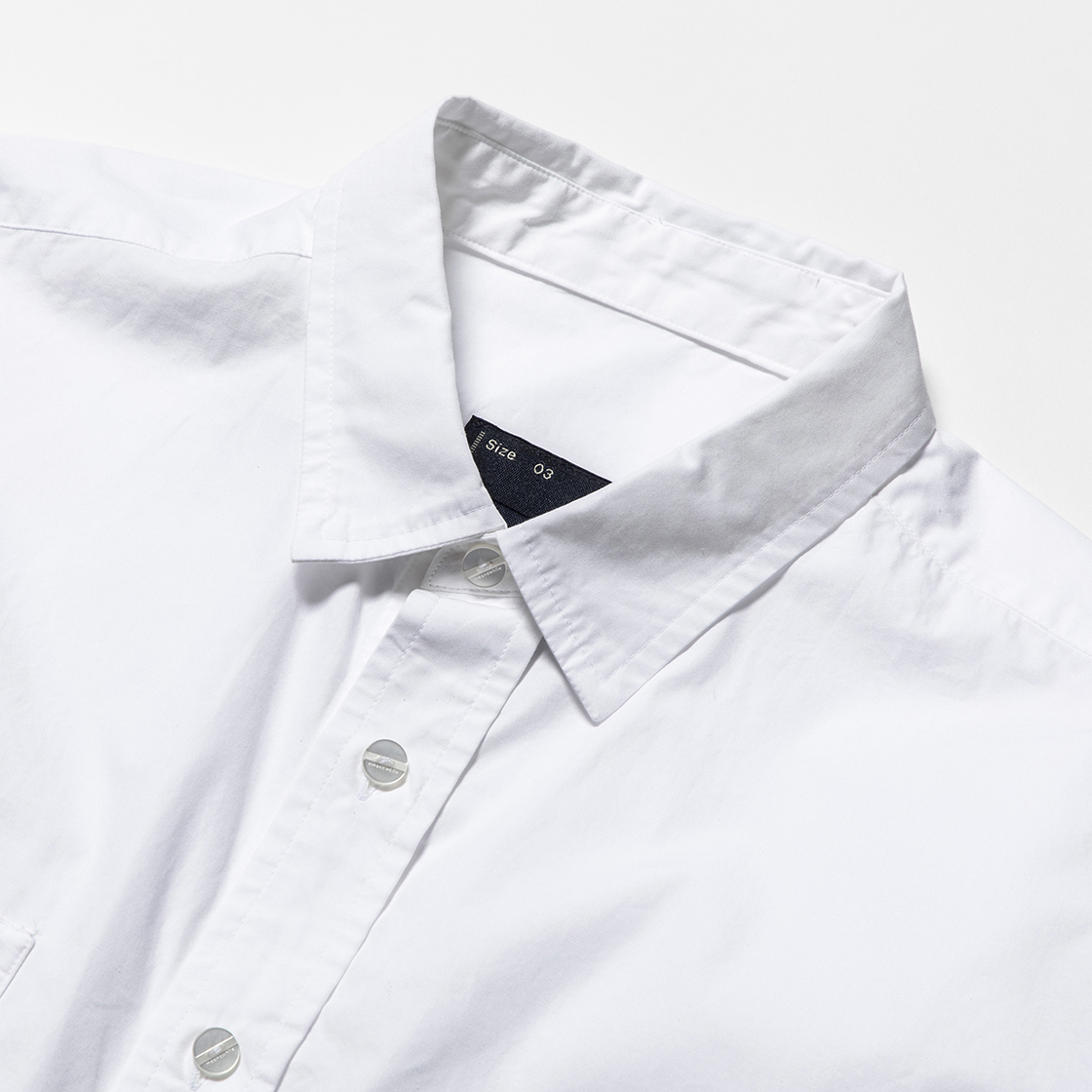 Imperial Poplin S/S White