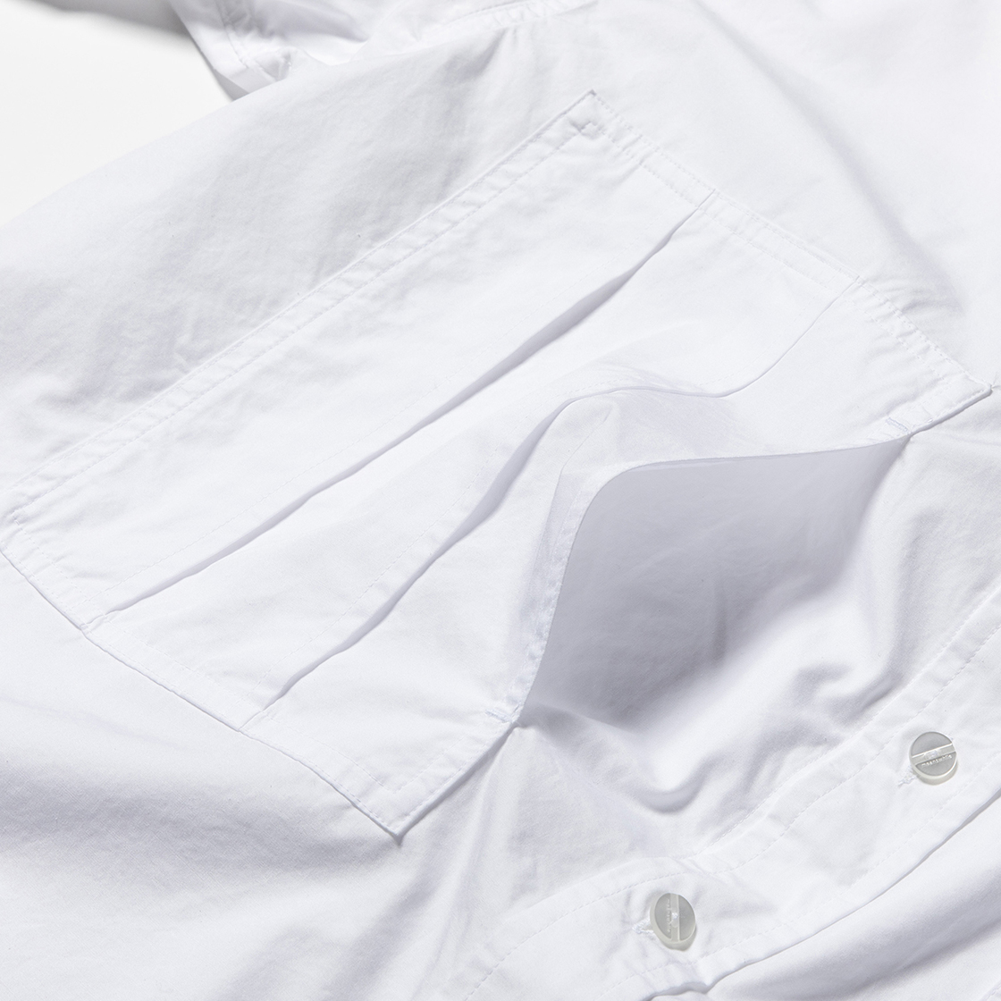 Imperial Poplin S/S White