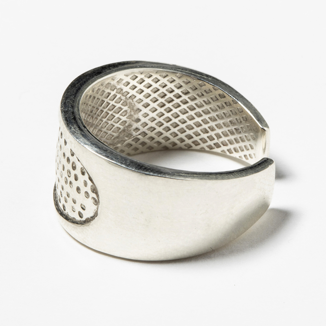 Thimbles Ring Silver