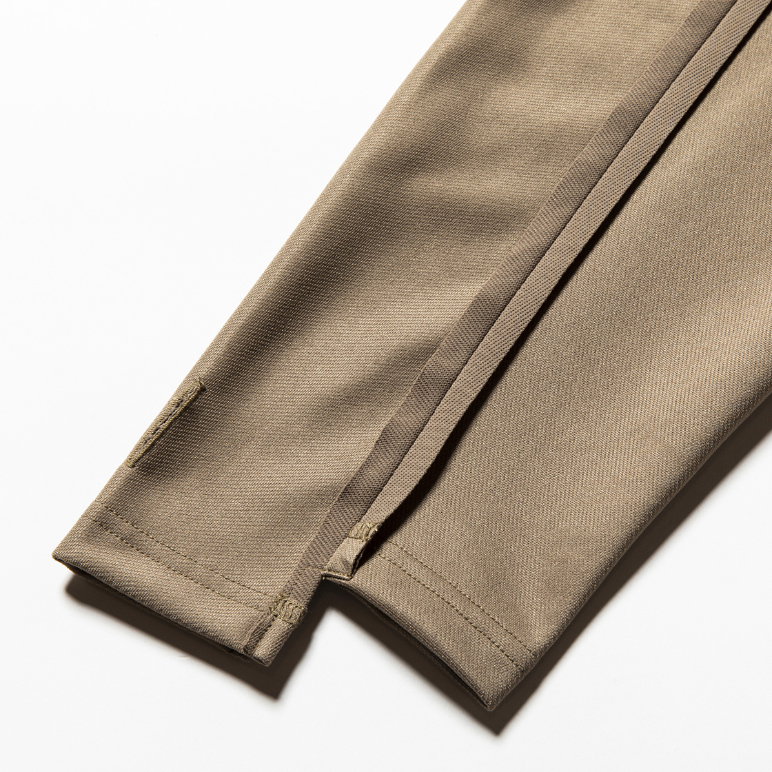 Twill Knit Turtleneck Beige
