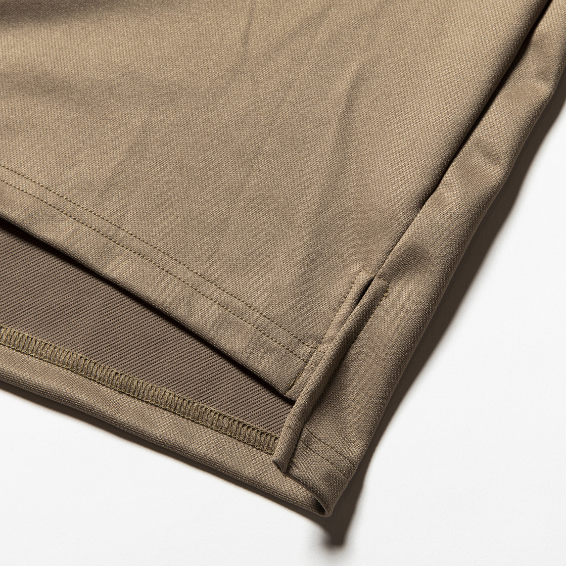 Twill Knit Turtleneck Beige