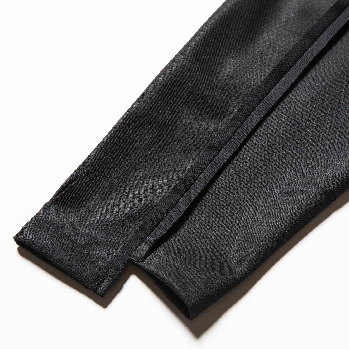 Twill Knit Turtleneck Off Black