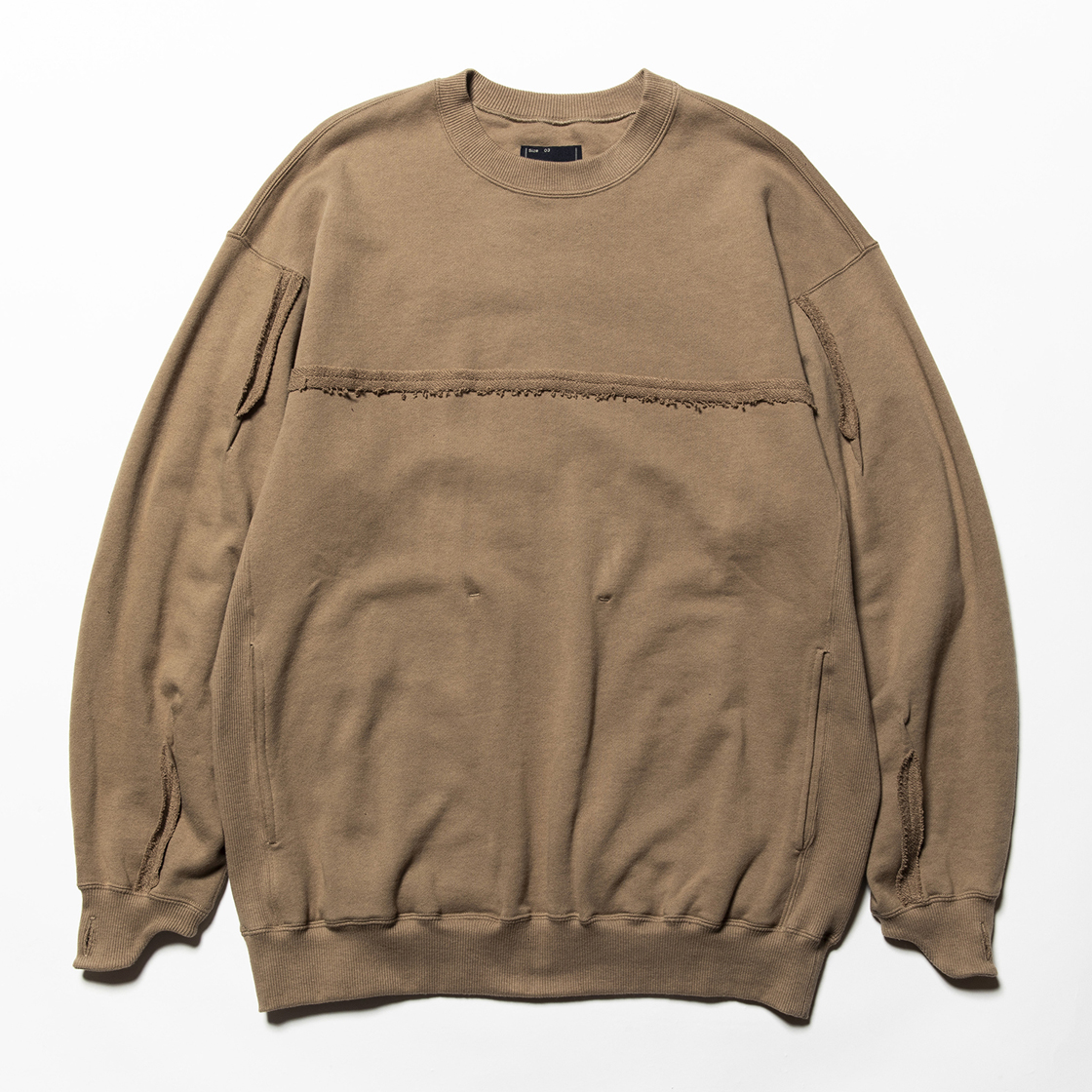 Crack Sweat Shirts Beige