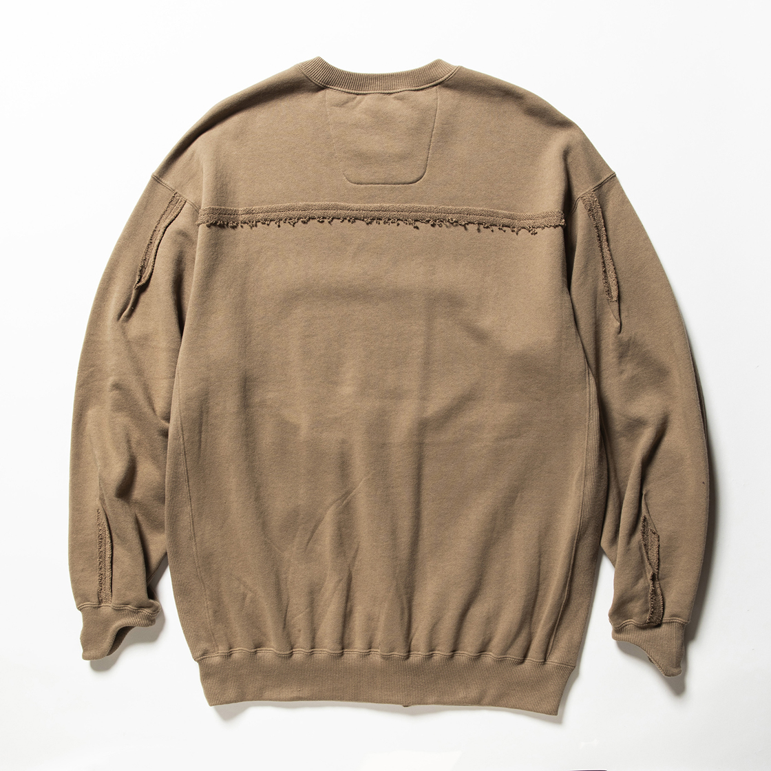 Crack Sweat Shirts Beige