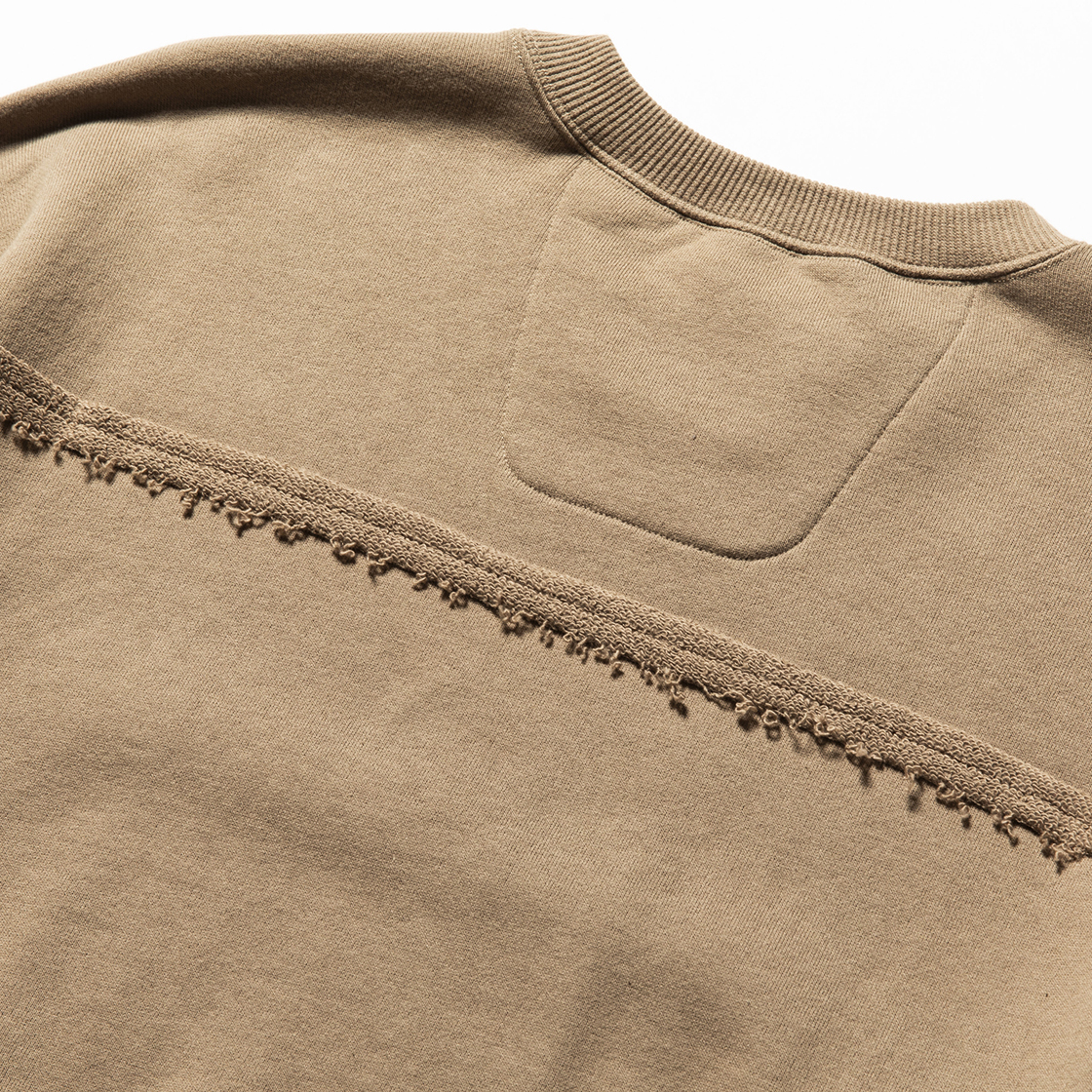 Crack Sweat Shirts Beige