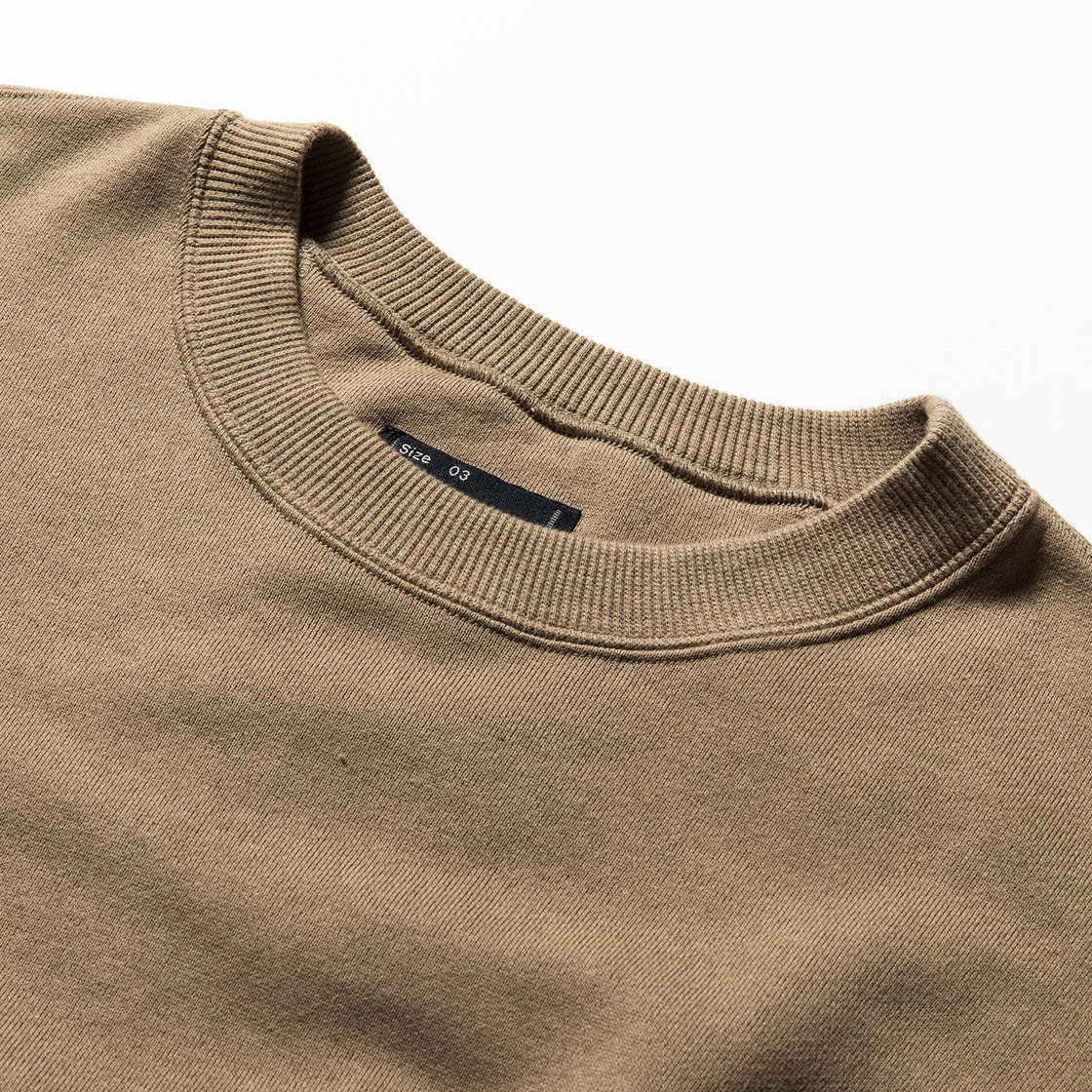 Crack Sweat Shirts Beige