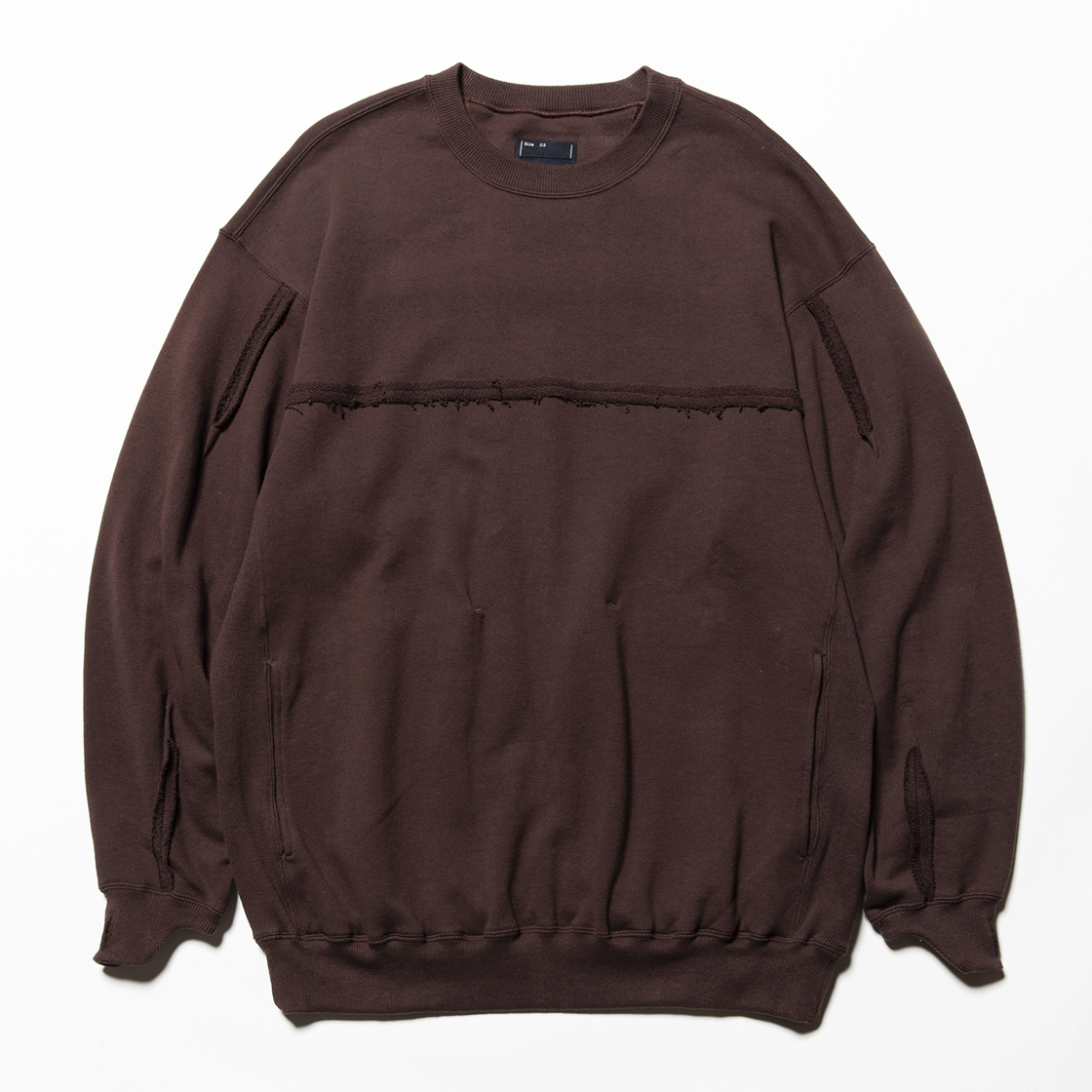 Crack Sweat Shirts Brown