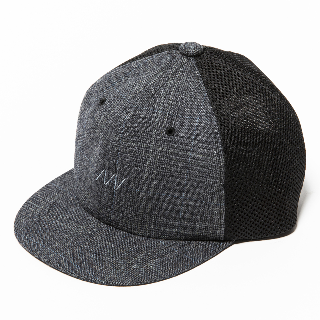 Glen Check Mesh Cap B.Grey