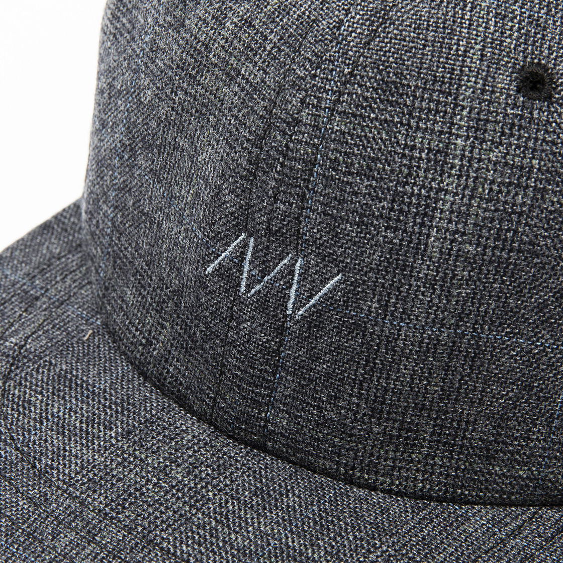 Glen Check Mesh Cap B.Grey