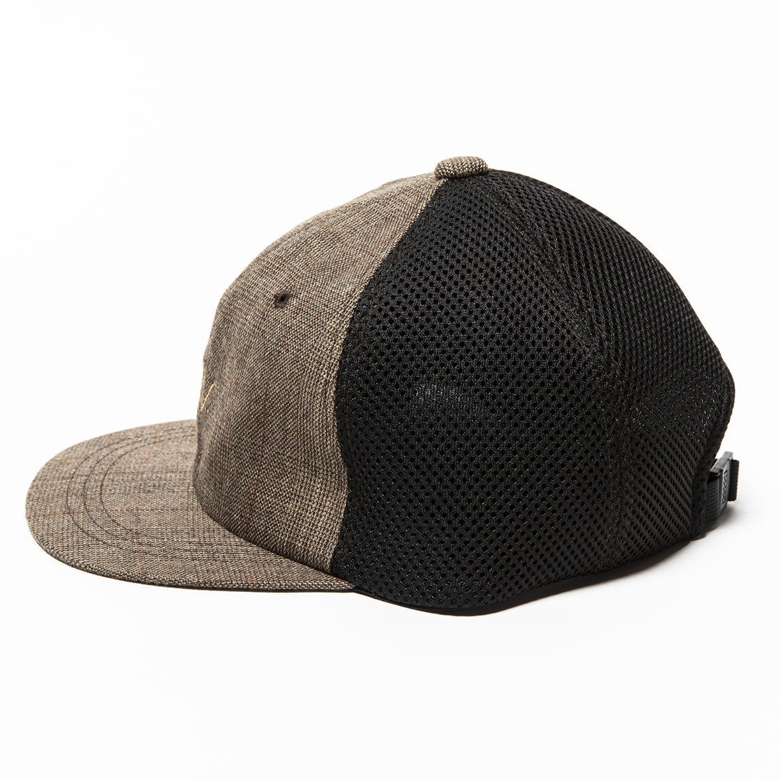 Glen Check Mesh Cap Beige