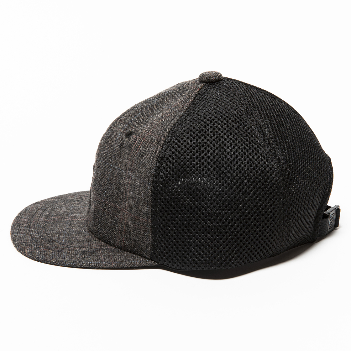 Glen Check Mesh Cap Brown