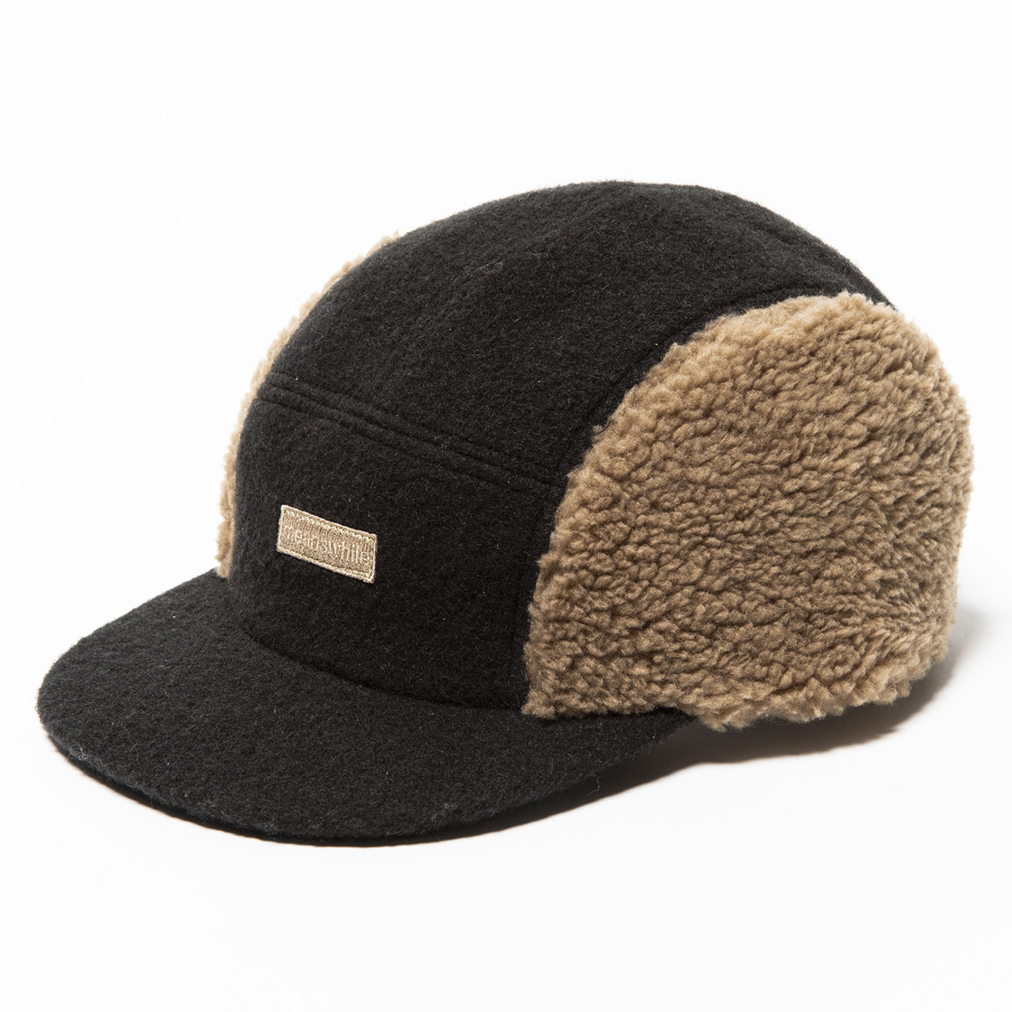 Retro Fleece Melton Jet Cap C.Blue