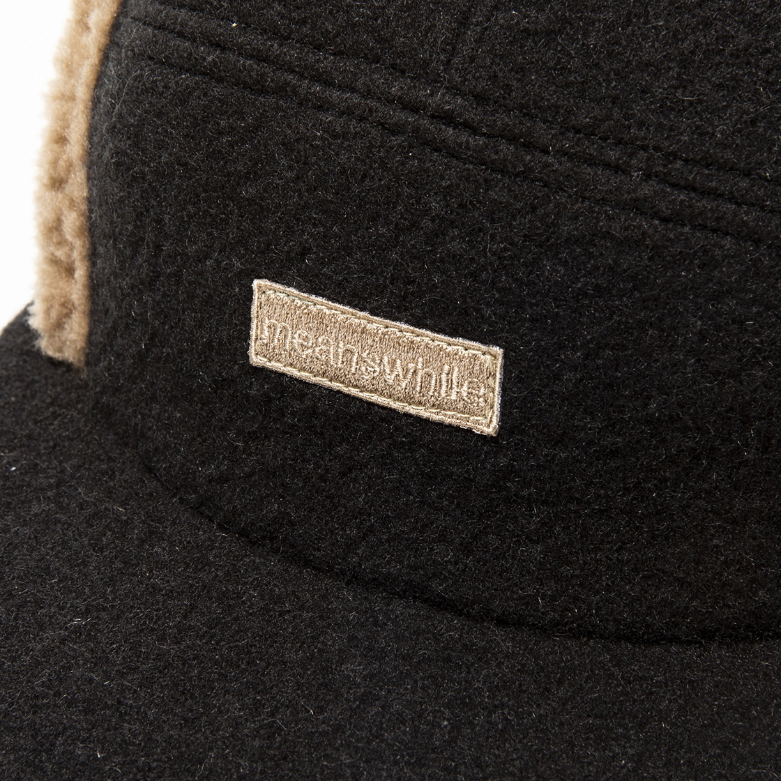 Retro Fleece Melton Jet Cap C.Blue