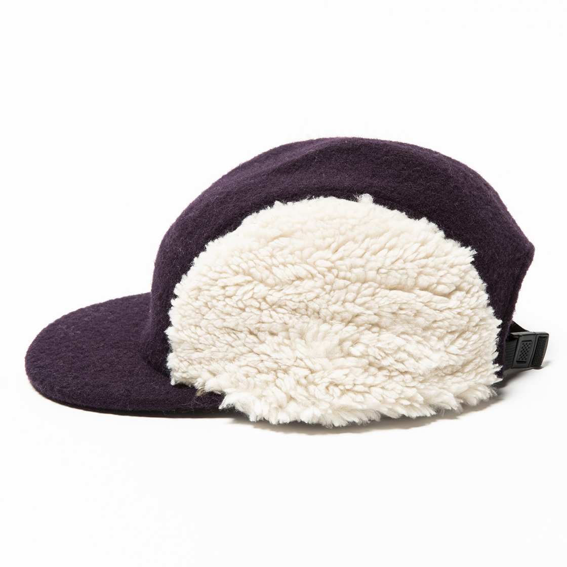 Retro Fleece Melton Jet Cap D.Purple