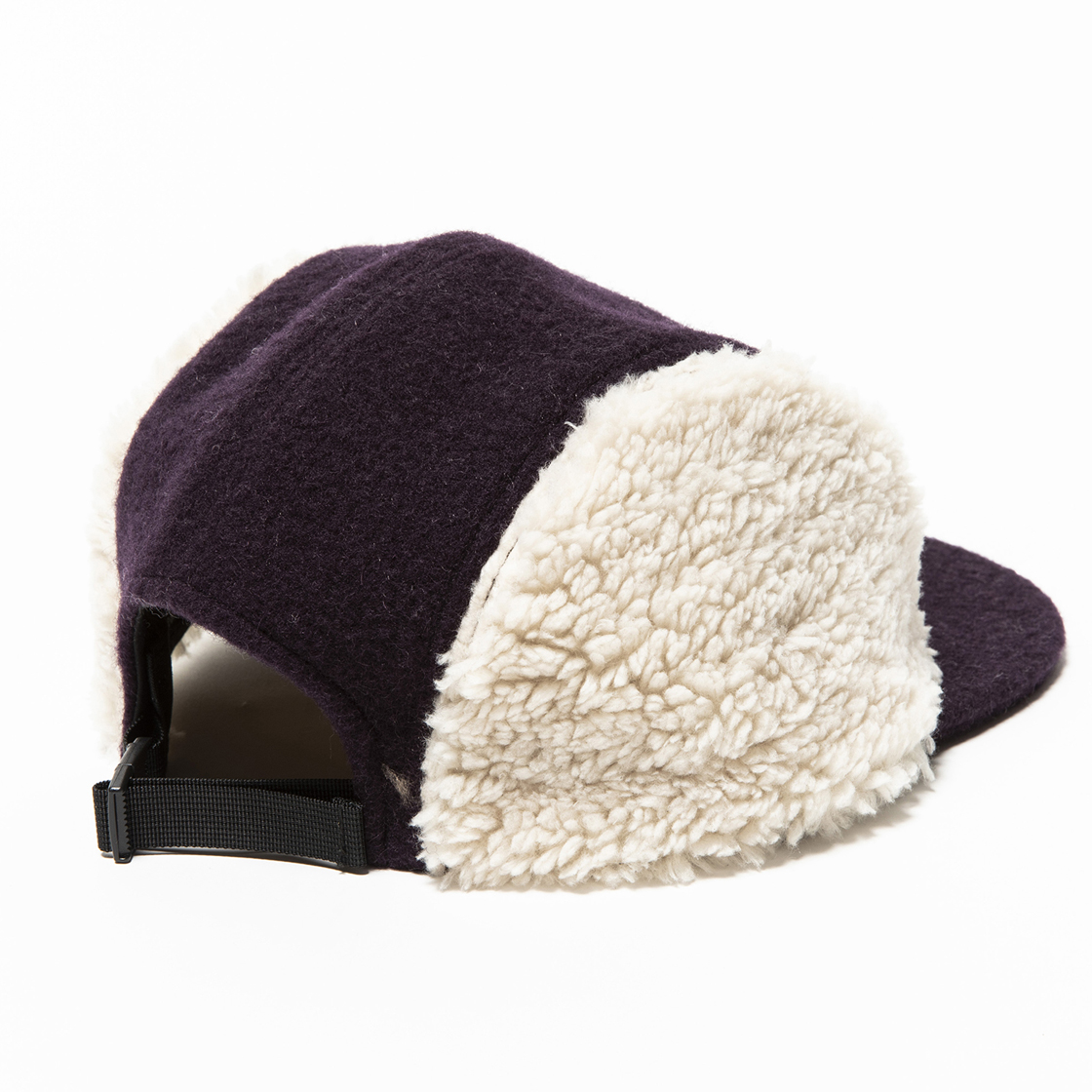 Retro Fleece Melton Jet Cap D.Purple
