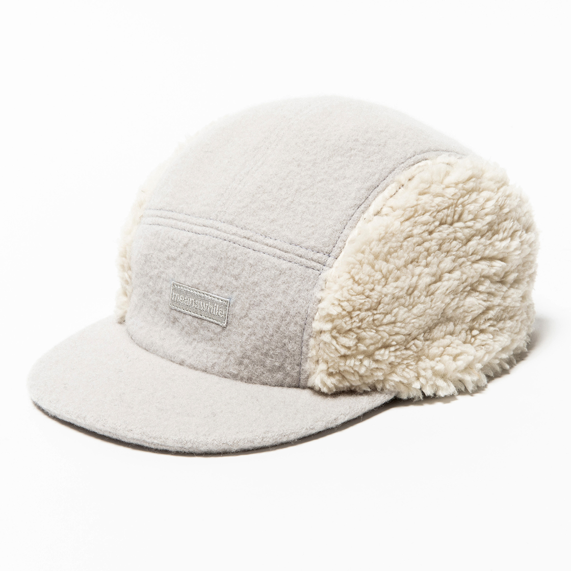 Retro Fleece Melton Jet Cap G.White