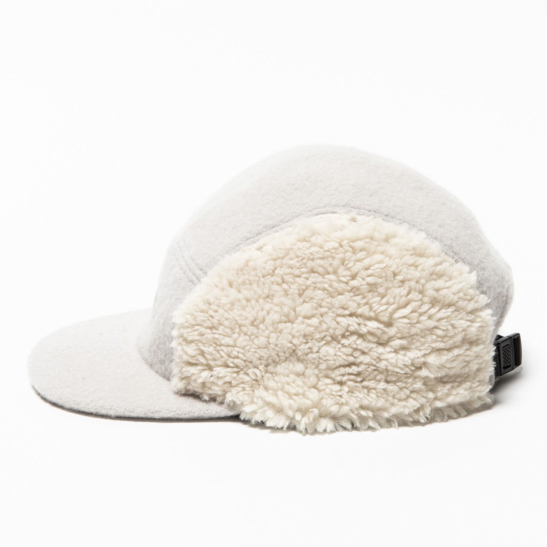 Retro Fleece Melton Jet Cap G.White