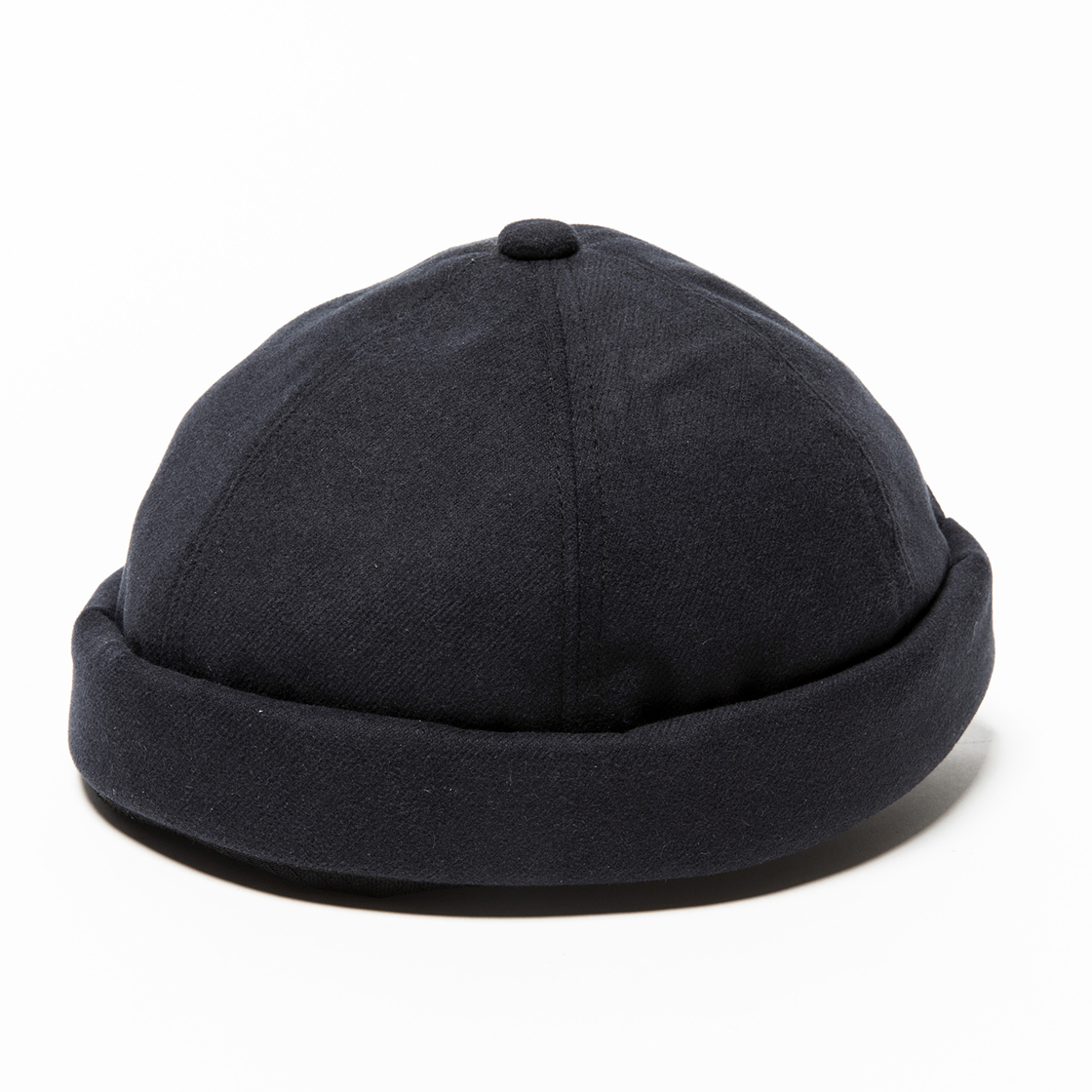 Dress Flannel Fisherman Cap Navy