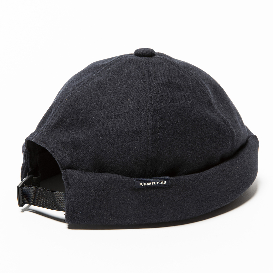 Dress Flannel Fisherman Cap Navy
