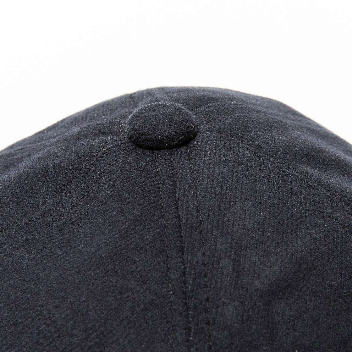 Dress Flannel Fisherman Cap Navy