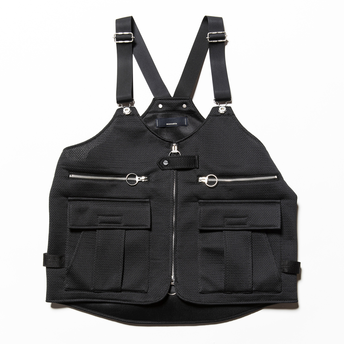Activist Mesh Vest Bag Off Black