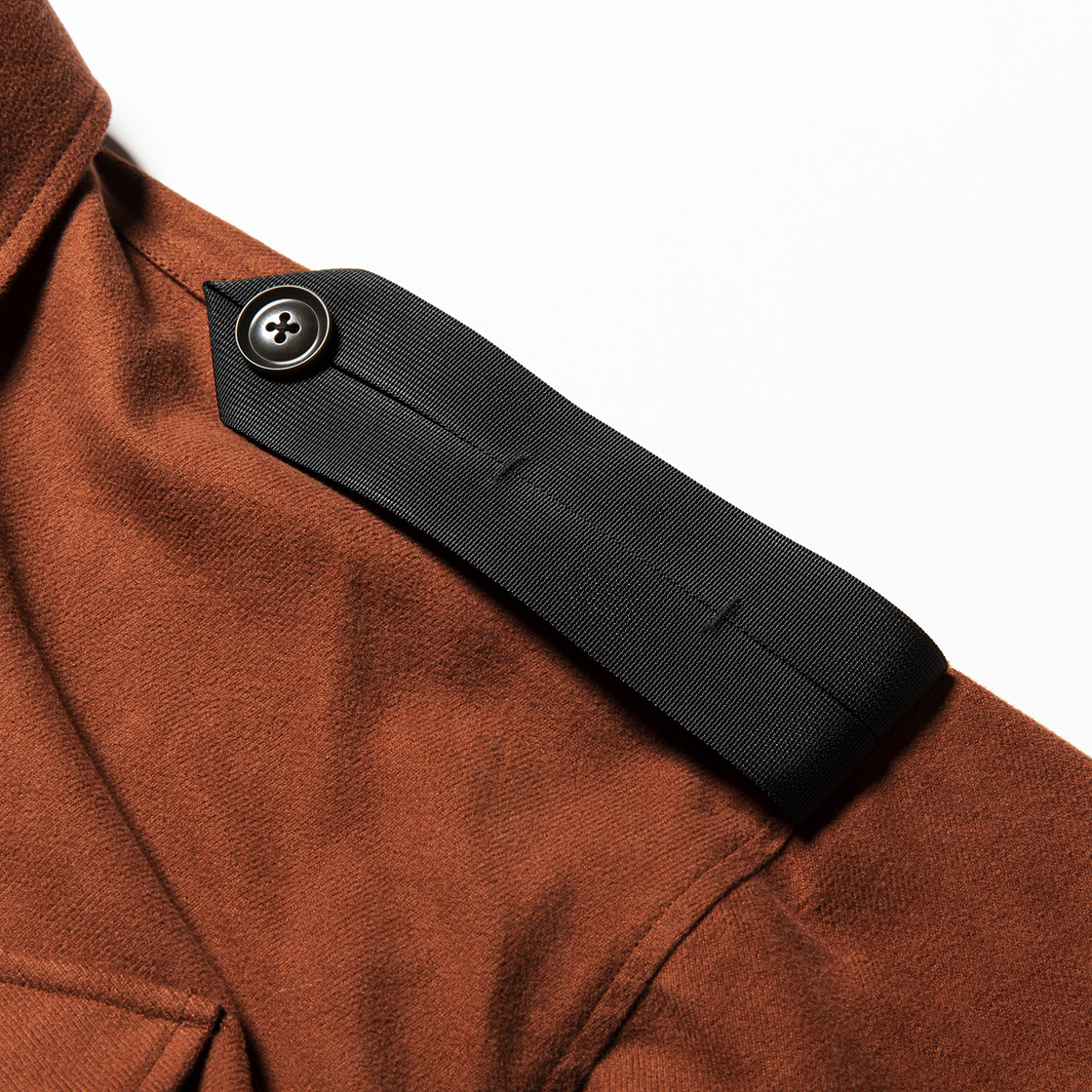 Dress Flannel M51 Brown