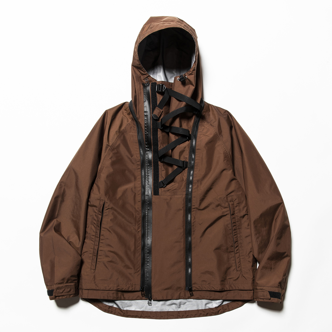 3 Layer Detachable Anorak OP Brown