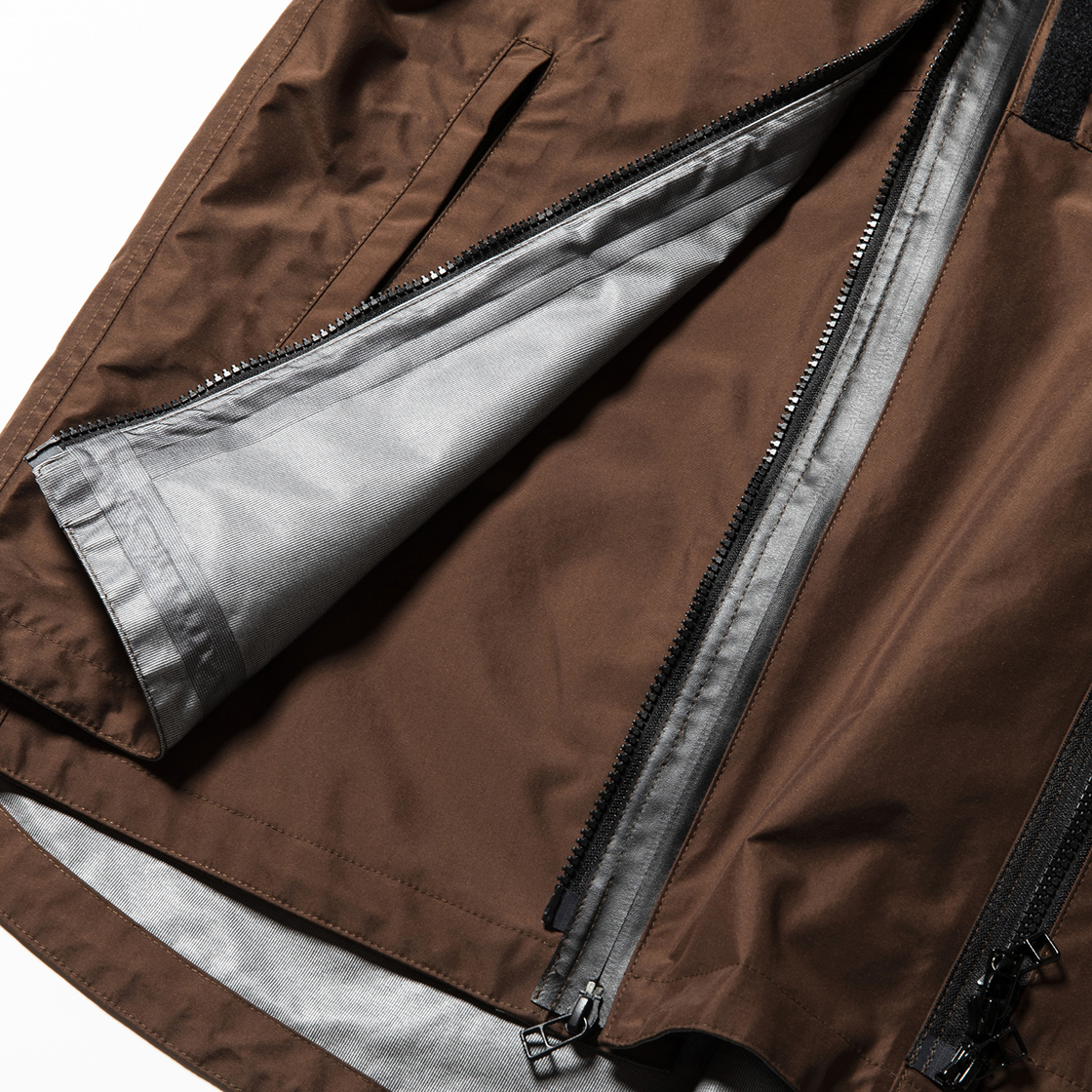 3 Layer Detachable Anorak OP Brown