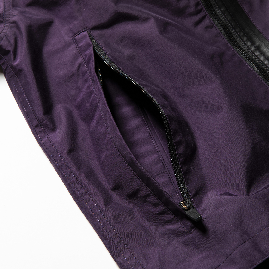 3 Layer Detachable Anorak OP Purple