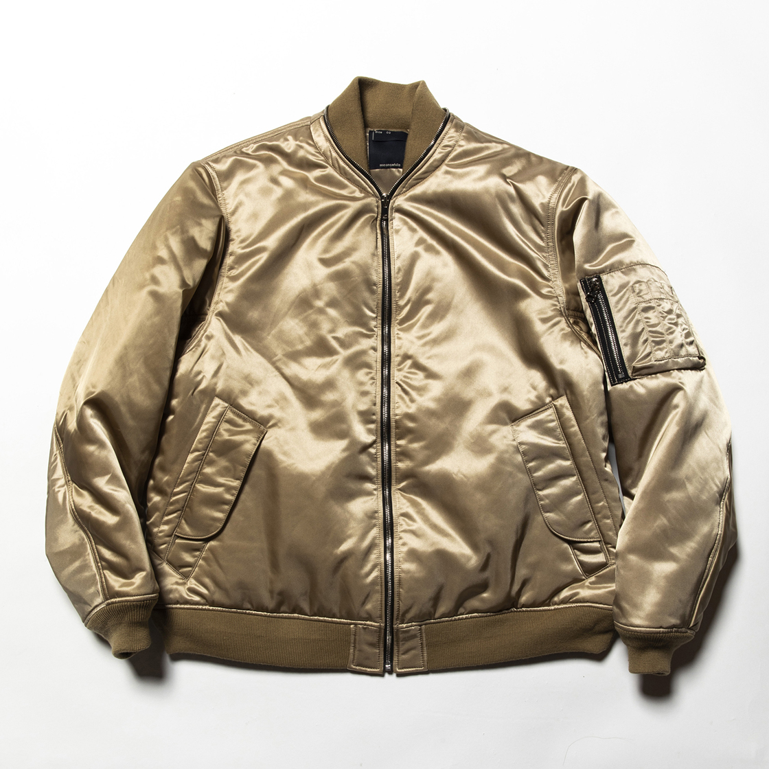 Loop Zip MA1 Beige
