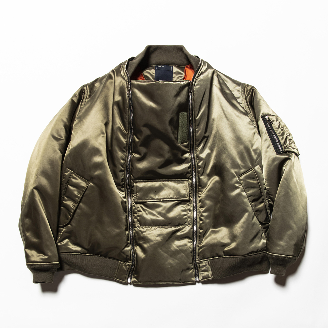 Loop Zip MA1 Khaki