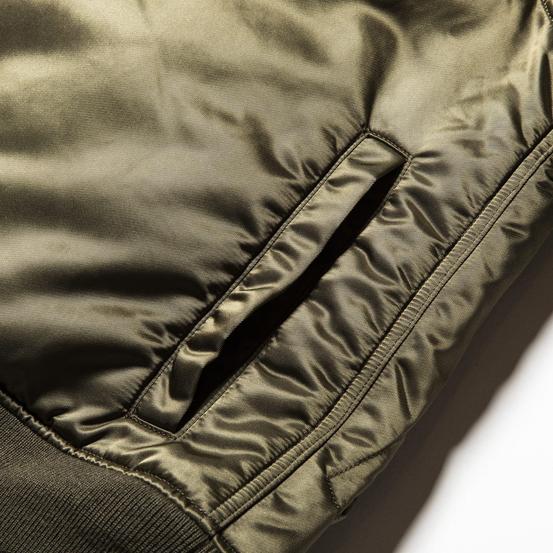Loop Zip MA1 Khaki