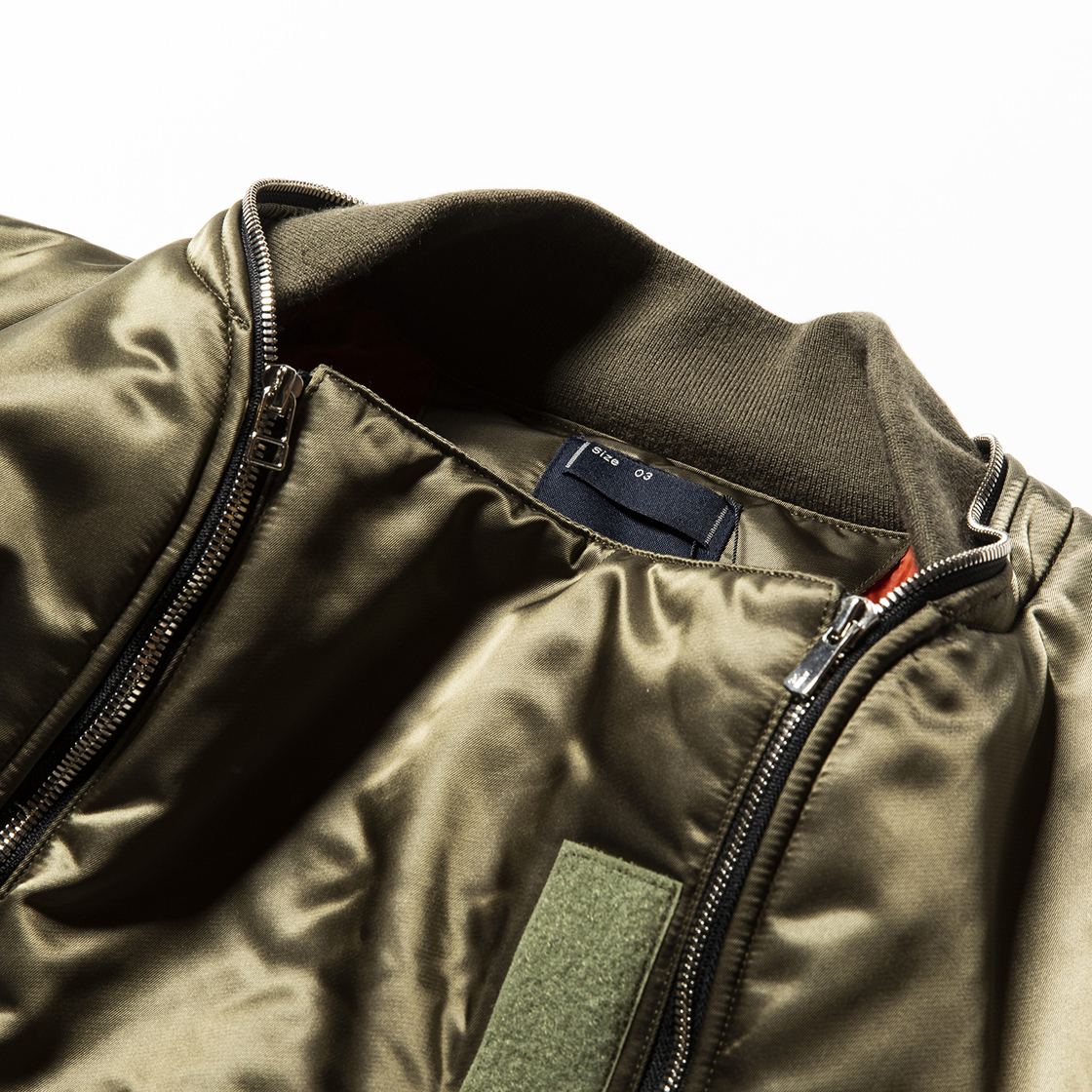 Loop Zip MA1 Khaki