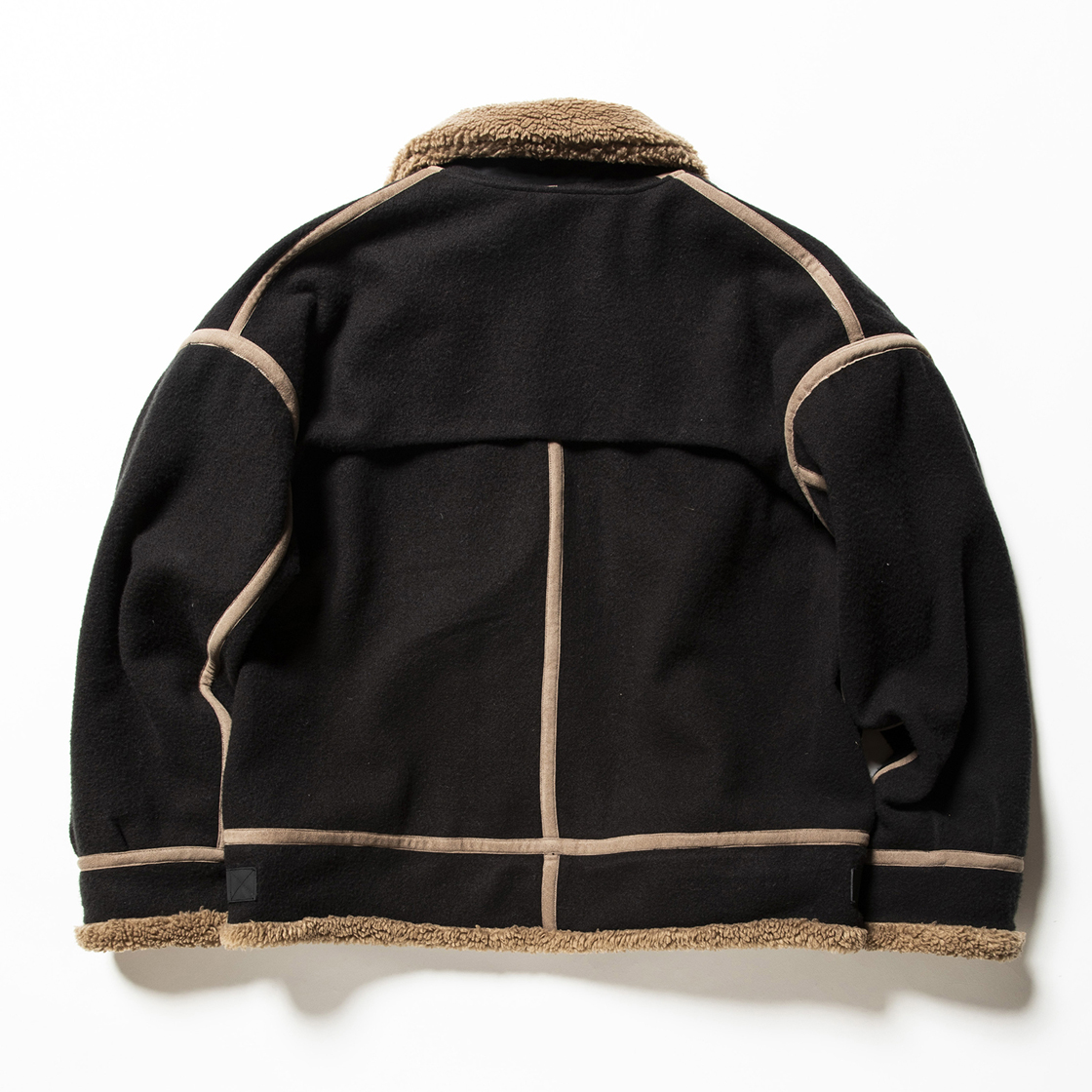 Retro Fleece Melton B3 C.Blue