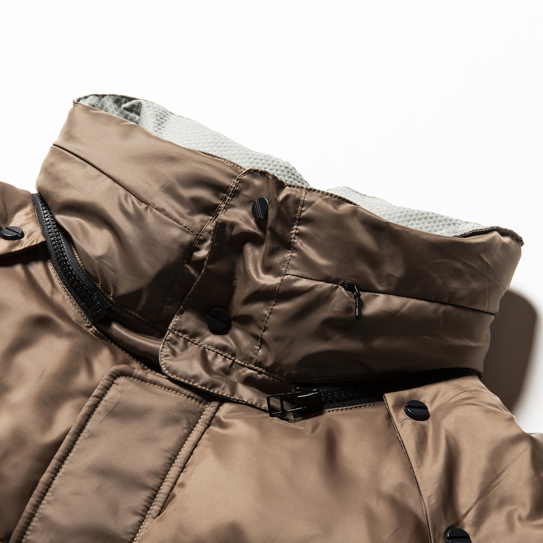 Detachable Down JKT Beige